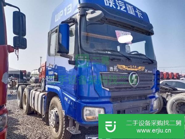 山東出售二手17年重體德龍牽引車(chē)500馬力國(guó)五排放