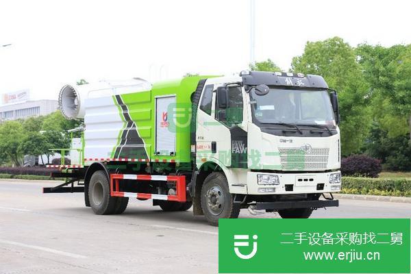 山西出售二手一汽解放15方灑水車