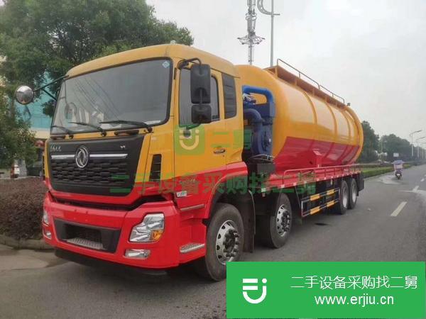 廣東出售二手33方前四后八清洗吸污車