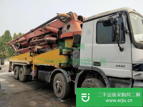 河北出售二手三一48米國三泵車手續齊全