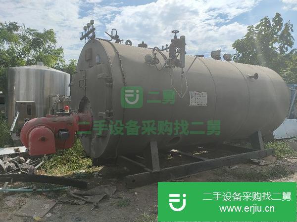 江蘇出售二手六噸燃油燃氣鍋爐