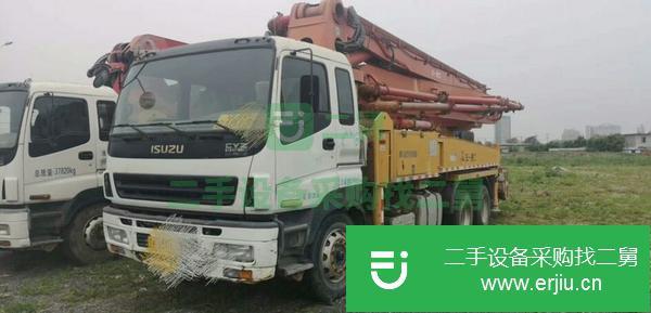 河北出售二手08年37米泵車手續齊全