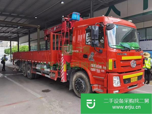 湖北出售二手精品8噸三環(huán)吊車，玉柴220馬力