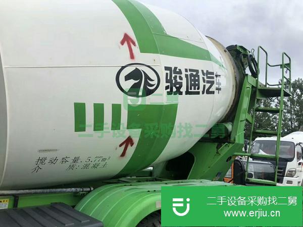 山東出售二手19年國五小后八輪豪曼210馬力攪拌車