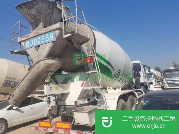 浙江出售二手17年國五14方豪沃攪拌車
