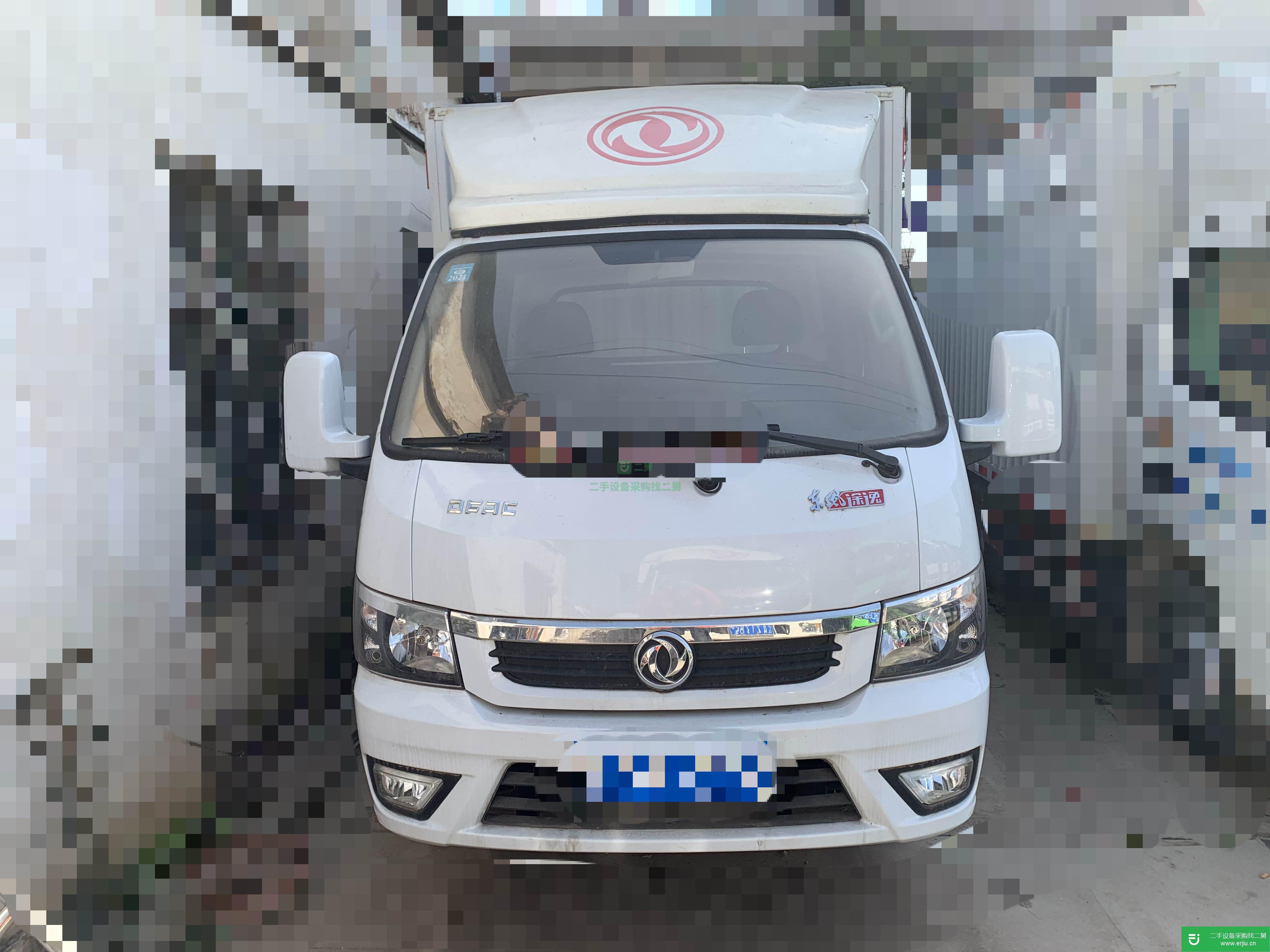 云南出售二手東風途逸箱式貨車
