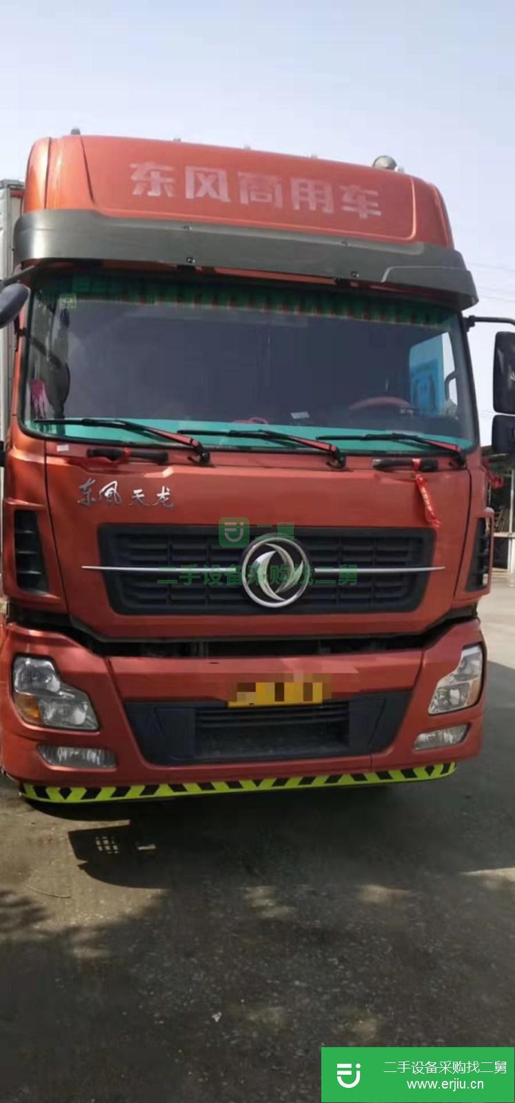 甘肅出售二手東風天龍冷藏車