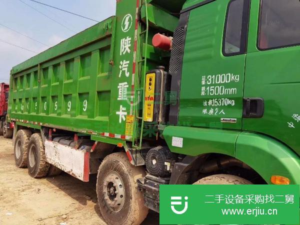 福建出售二手7.2米德龍新m3000自卸車,400馬力濰柴發(fā)動機