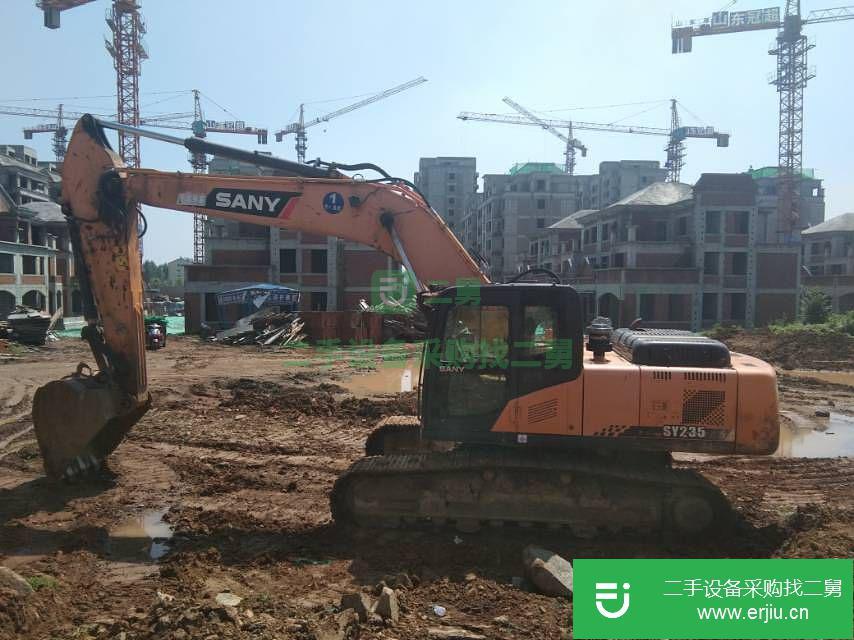 山東出售二手三一重工SY235C挖掘機
