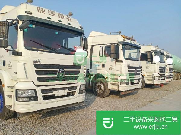 山東出售二手17年德龍牽引車50馬力國五排放單驅輕體