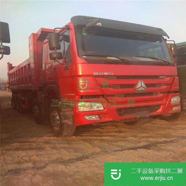 山東出售二手豪沃380馬力自卸車(chē)