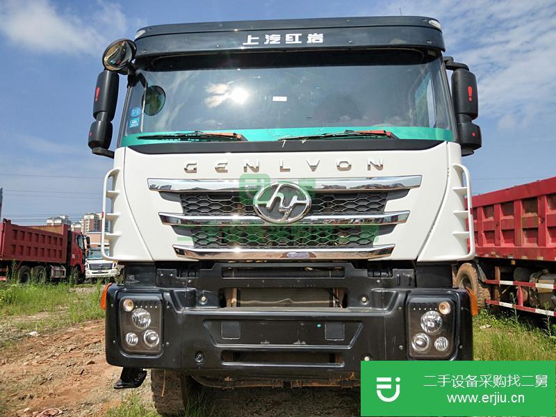 江西出售二手上汽紅巖390馬力自卸車