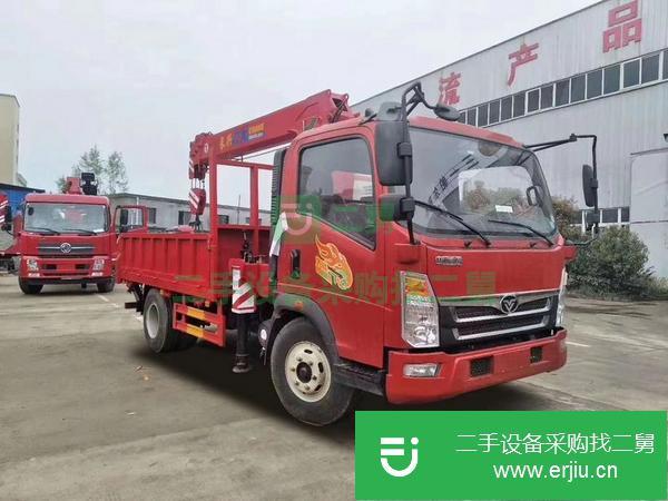 貴州出售二手重汽豪曼6.3噸130馬力隨車吊