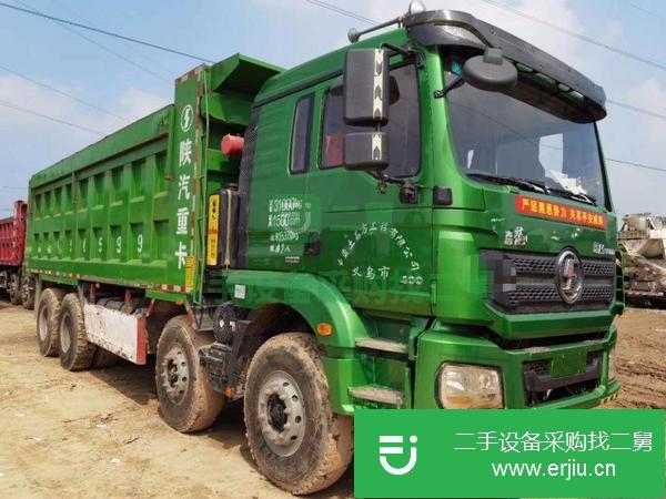 福建出售二手7.2米德龍新m3000自卸車,400馬力濰柴發(fā)動機