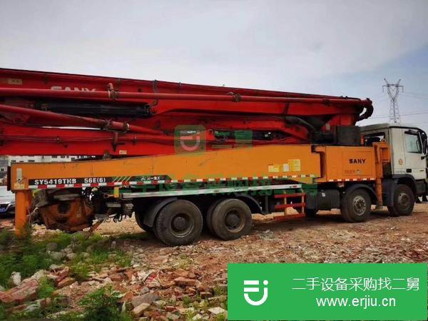 貴州出售二手奔馳56米6節臂泵車
