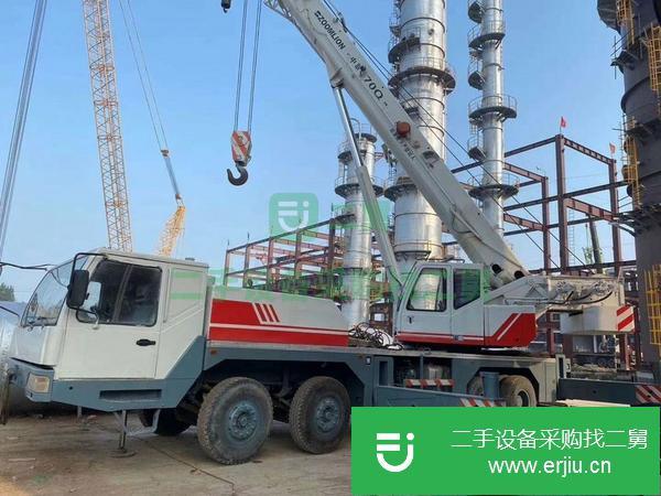 山東出售二手10年中聯50噸汽車吊