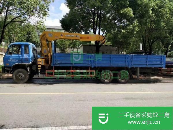 山東出售二手12噸后八輪隨車吊