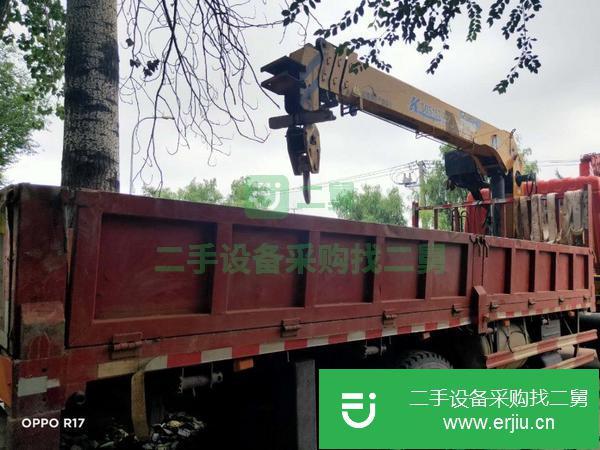 陜西出售二手徐工6.3噸四節臂隨車吊