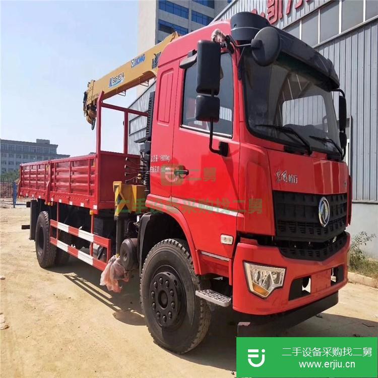 湖北出售二手解放6.3噸隨車吊