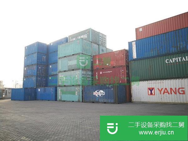 天津出售二手八成新集裝箱