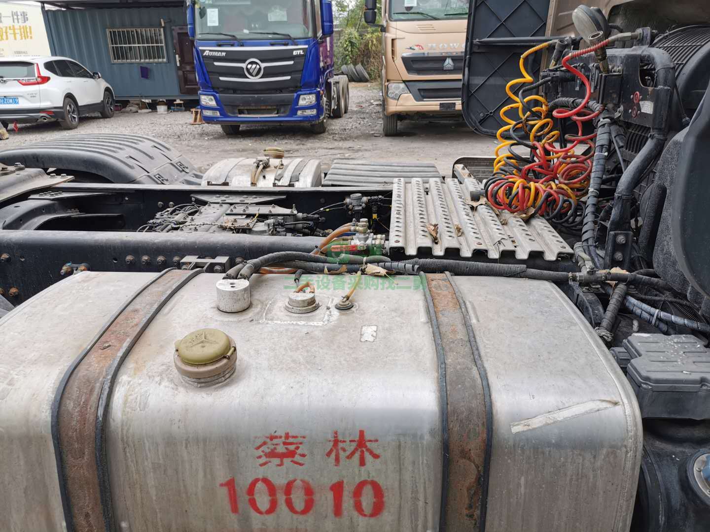 出售2018年4月份，天龍旗艦牽引車，520馬力 帶原車液緩