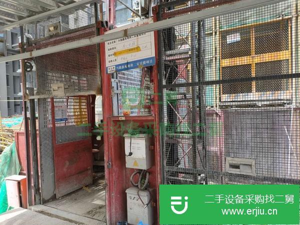 陜西出售二手京龍施工電梯