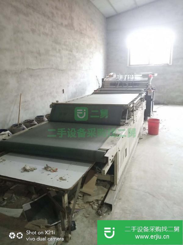 河北出售二手1300半自動貼面機裱紙機