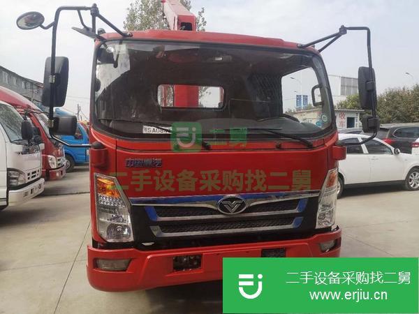 浙江出售二手藍牌5噸吊車，車況好