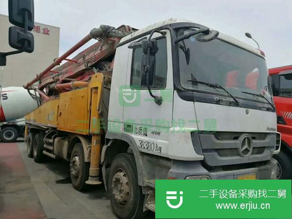 河北出售二手2011年三一奔馳48米泵車手續齊全