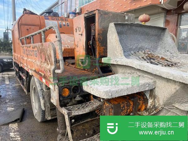 天津出售二手中聯10018車載泵車況不錯
