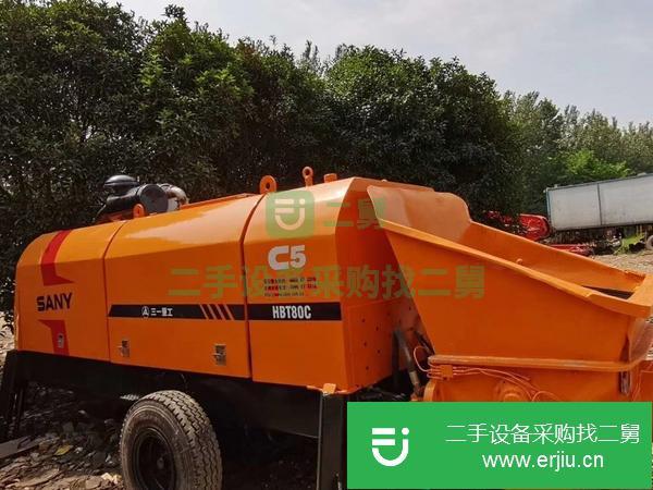 湖南出售二手三一電拖泵