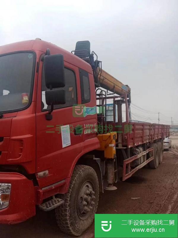 四川出售二手東風(fēng)后八輪12噸吊車