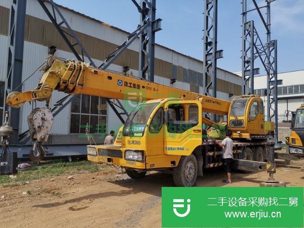山東出售二手徐工吊車  剛審車保險