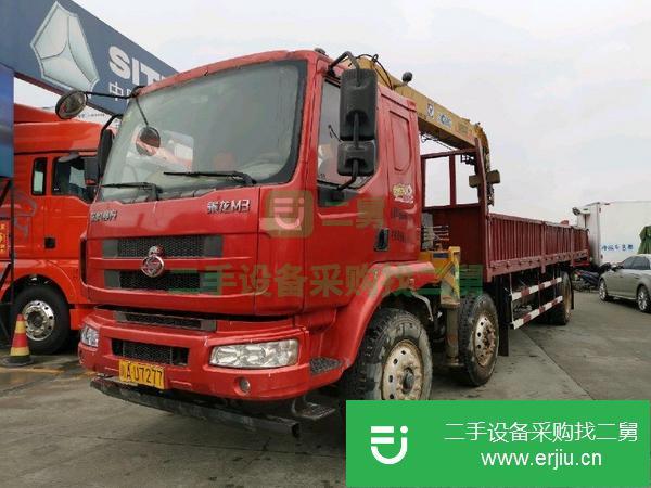 四川出售二手柳汽乘龍8噸隨車吊