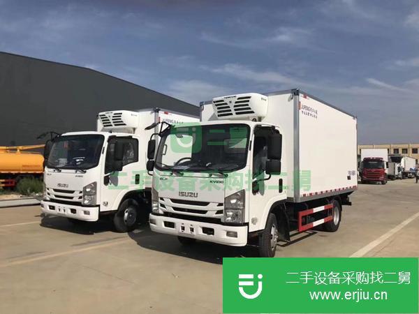 遼寧出售二手五十鈴4.2米冷藏車