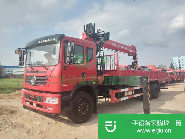 湖北出售二手12噸5節隨車吊