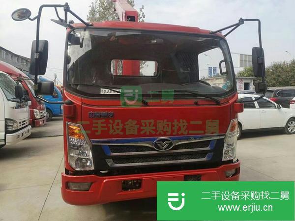 安徽出售二手藍牌隨車吊長興5噸