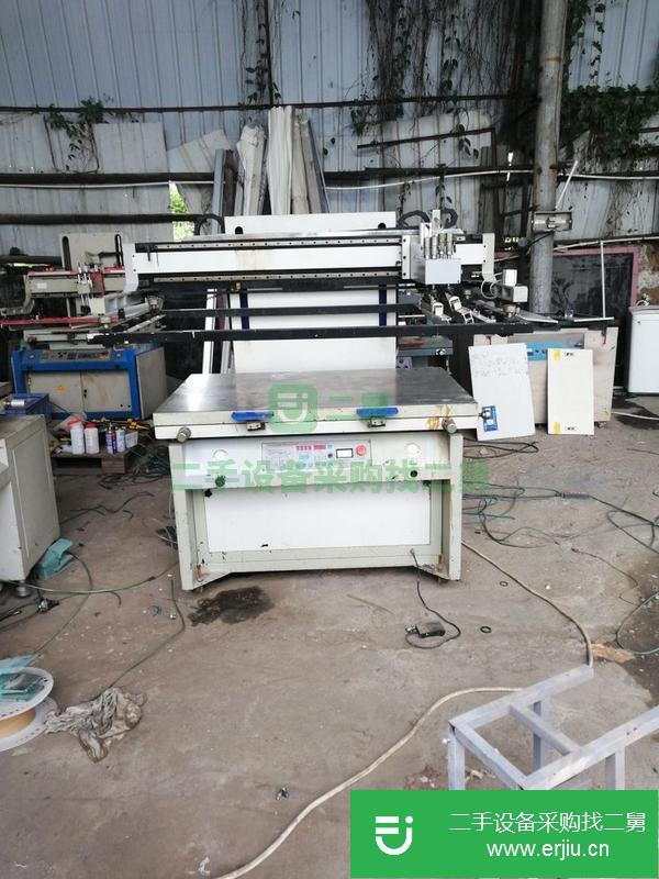 廣東出售二手80X130絲印機