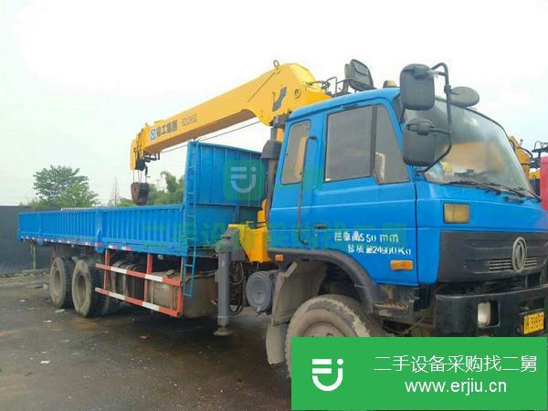 四川出售二手徐工12噸隨車吊可以提檔過戶