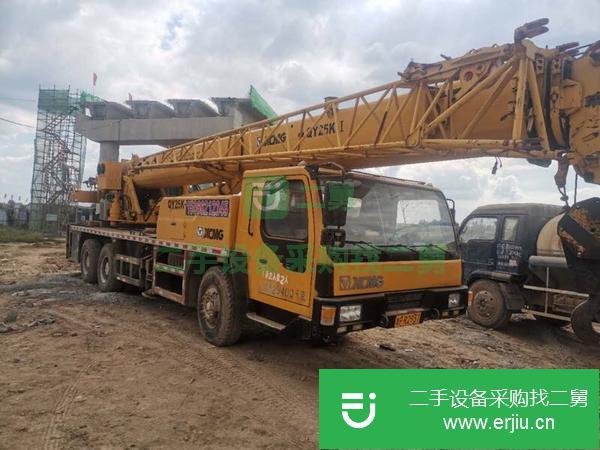 山東出售二手徐工25k_1汽車吊