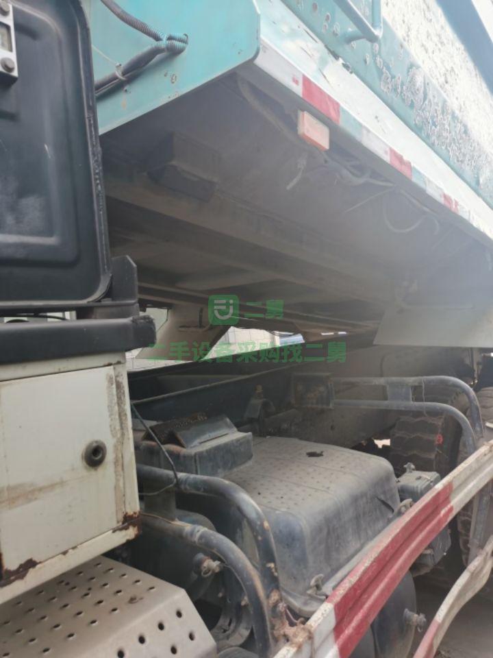 出售18年國五歐曼后八輪自卸車，375馬力濰柴