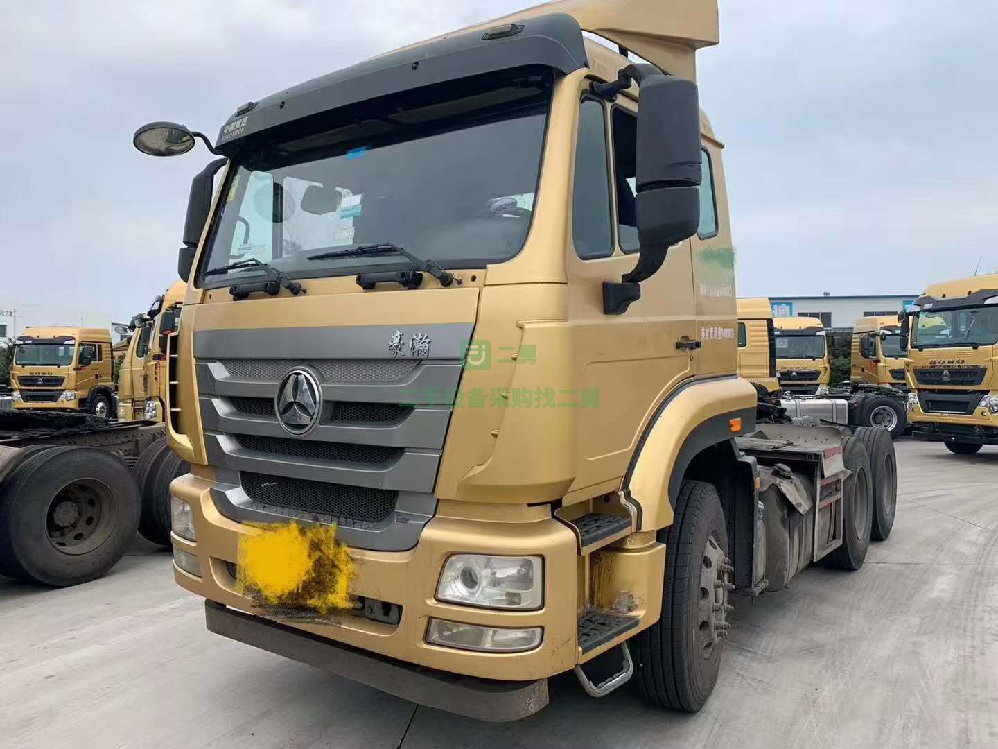 出售17年國四豪瀚牽引車，400 馬力，德國曼發動機