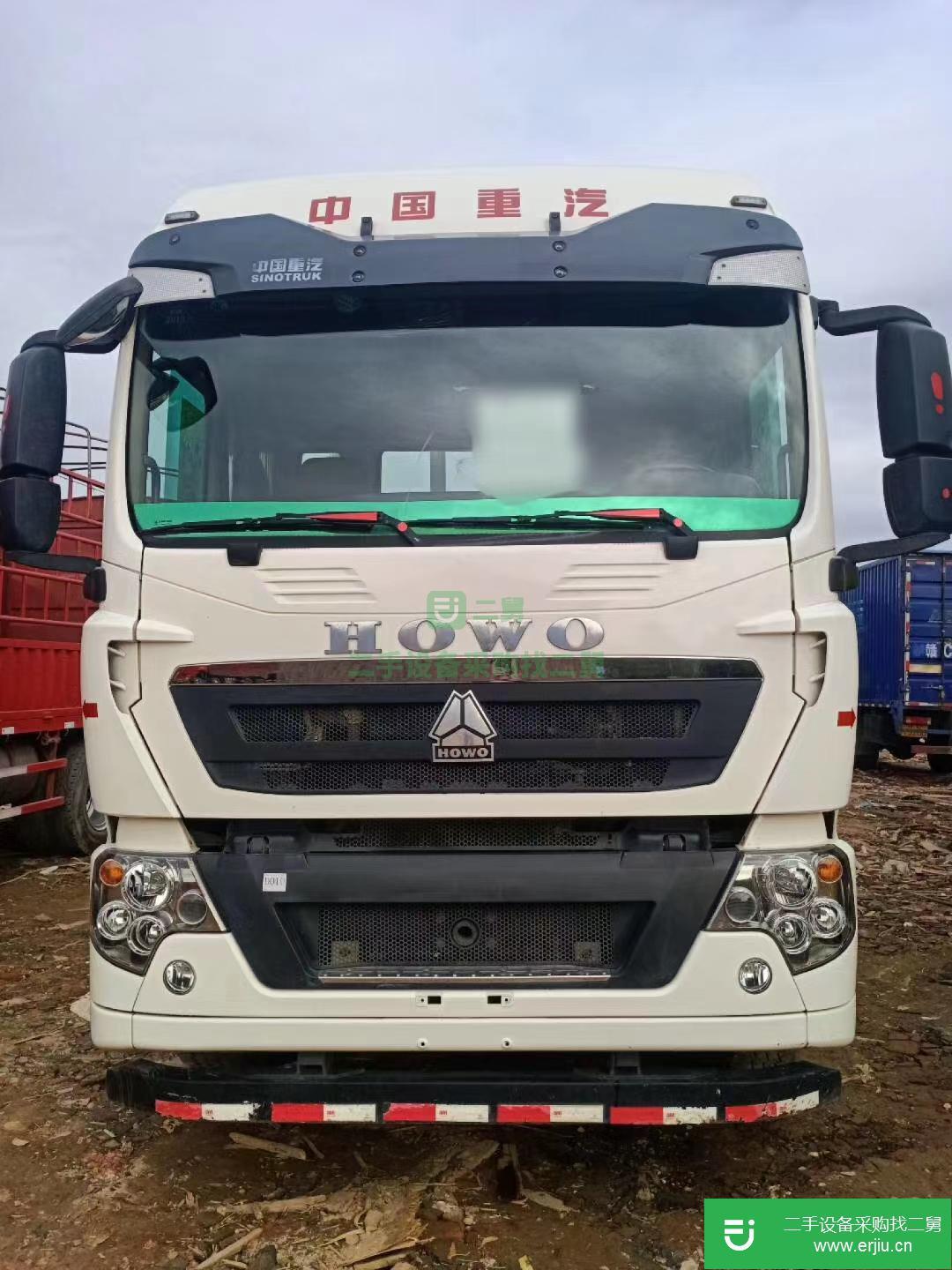 江西出售二手重汽豪沃前四后四平板車