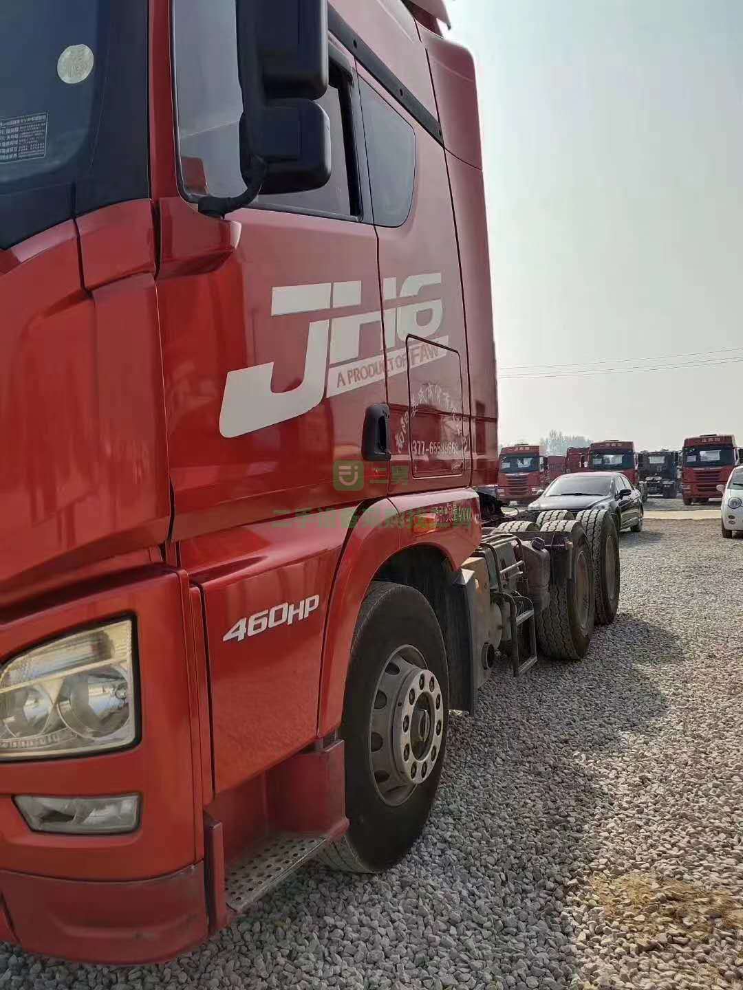 出售兩臺解放JH6牽引車 ，17年3月國五460馬力