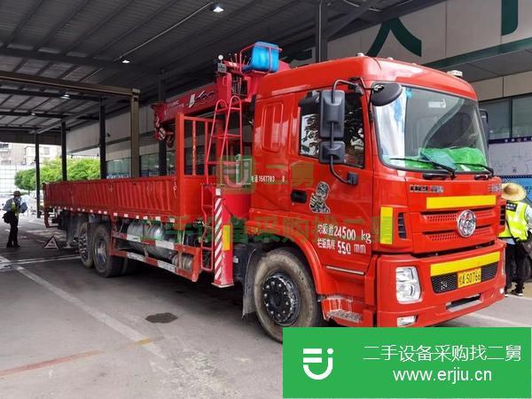 貴州出售二手18年精品三環吊車 上裝8噸古河吊機