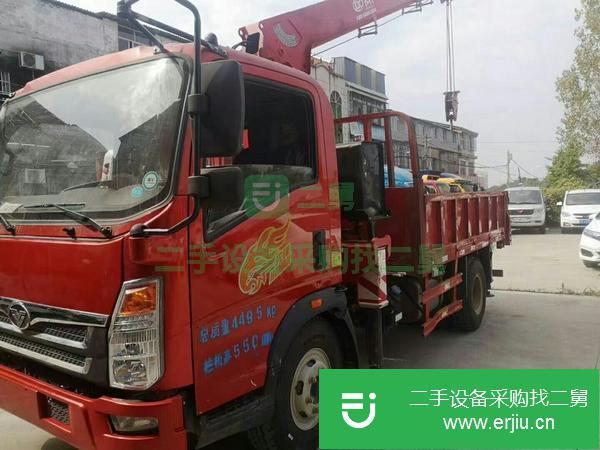 安徽出售二手藍牌隨車吊長興5噸