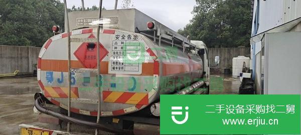 湖北出售二手東風多利卡5噸油罐車
