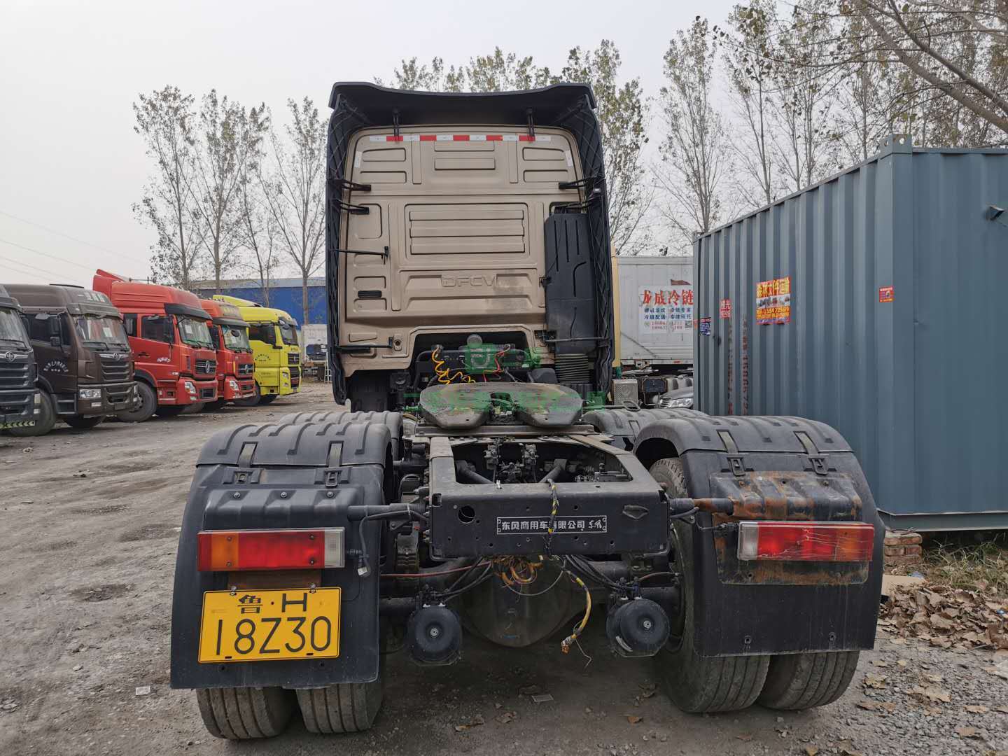 出售2018年4月份，天龍旗艦牽引車，520馬力 帶原車液緩