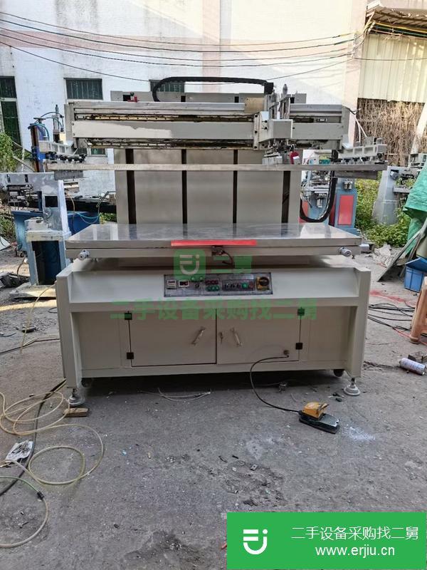 廣西出售二手70*160半自動絲印機