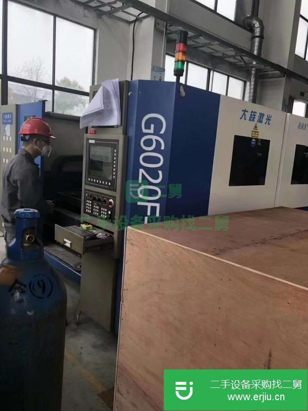 山西出售二手大族4000W6020交換臺(tái)激光切割機(jī)